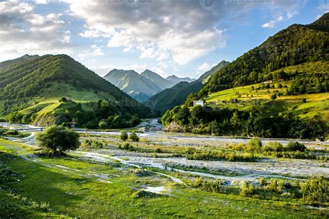 A beautiful landscape photography with Caucasus Mountains in Georgia. 7923217 Stock Photo at ...