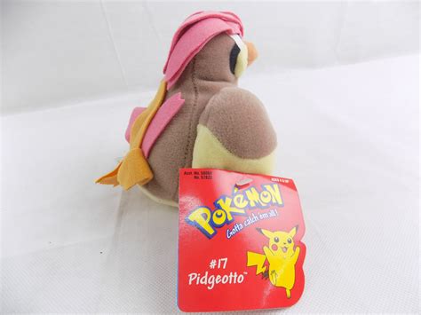 Hasbro Nintendo Pokemon Pidgeotto #17 Plushie - Starboard Games