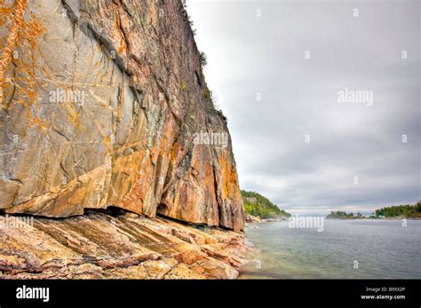 Agawa Rock Agawa Rock Pictographs Trail Lake Superior Lake Superior ...