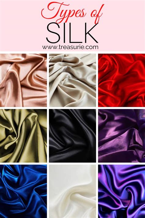 37 Types of Silk - Best Guide to Silk Fabric | TREASURIE