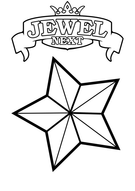 Free Printable Star Coloring Pages For Kids