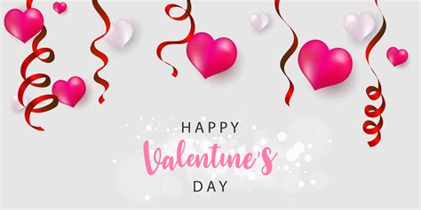 Valentine's day banner template - Download Free Vectors, Clipart Graphics & Vector Art