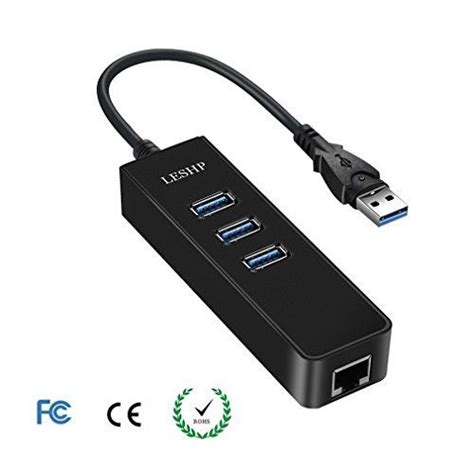 USB 3.0 Hub with 10/100/1000Mbps - Capricorn Technologies