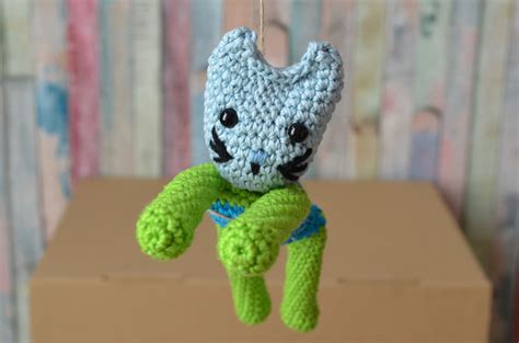 Flying Cat Crochet Amigurumi Toy Crochet Amigurumi Cat - Etsy