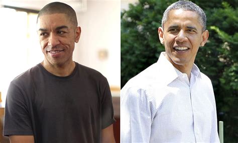 Mark Okoth Obama Ndesandjo looks like half-brother Barack Obama during ...