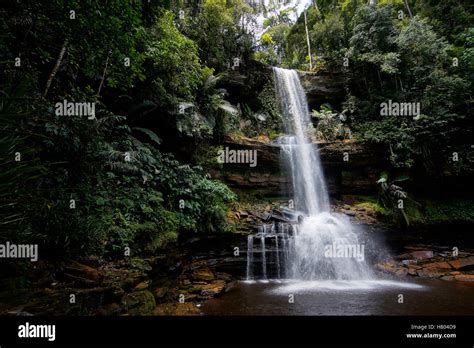 Waterfall, Maliau Basin, Malaysia Stock Photo - Alamy