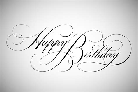 Happy Birthday Lettering | Pre-Designed Photoshop Graphics ~ Creative Market