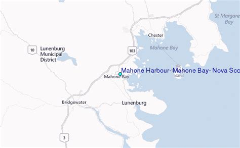 Mahone Harbour, Mahone Bay, Nova Scotia Tide Station Location Guide