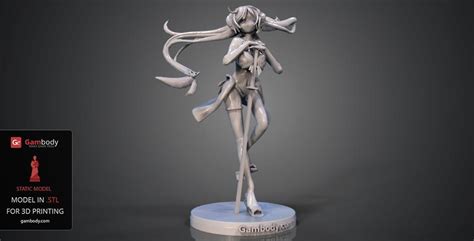 Anime Figurines for 3D Printing - Gambody, 3D Printing Blog