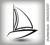 Sailing Boat Silhouette Clipart Free Stock Photo - Public Domain Pictures