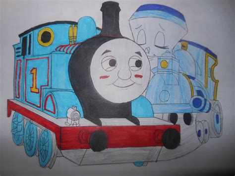 Tillie kissing Thomas by sgtjack2016 on DeviantArt