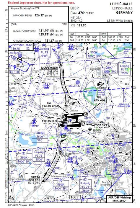 Maps from Chemnitz (EDCJ) to Leipzig-Halle (EDDP), 7 Aug 2016