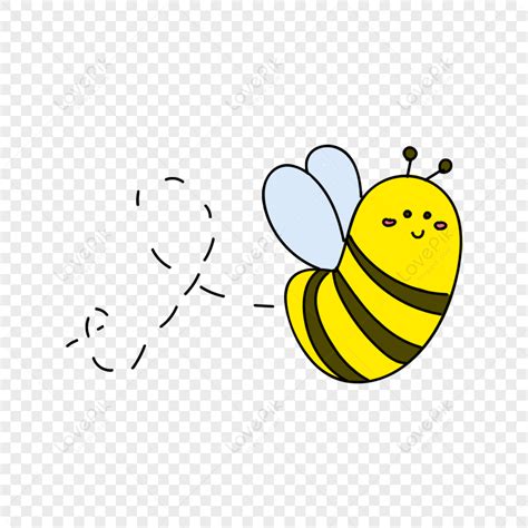 Cute Cartoon Honey Bee