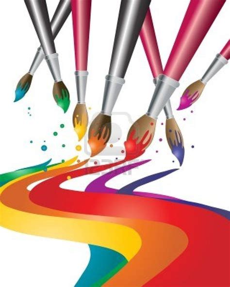 artist paint brush with paint - Google Search | Painting logo, Artist paint, Painting