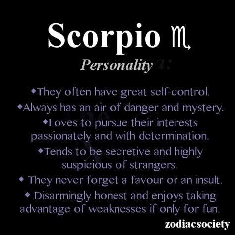 Zodiac Society - Scorpio Personality | Scorpio personality, Scorpio zodiac, Zodiac quotes scorpio