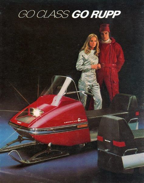 CLASSIC SNOWMOBILES OF THE PAST: 1972 RUPP AMERICAN SNOWMOBILE