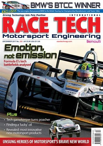 Race Tech Magazine - Issue 205 Back Issue