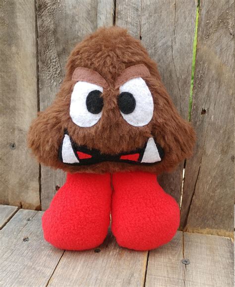 Goomba plush Goomba stuffed animal Goomba Mario plush | Etsy