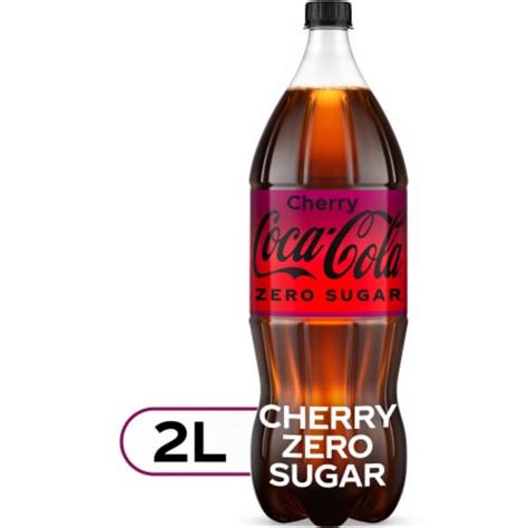 Coca-Cola® Cherry Zero Sugar Soda Bottle, 2 liter - Kroger