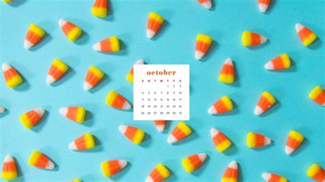 October 2020 desktop calendar wallpapers — 22 FREE design options!