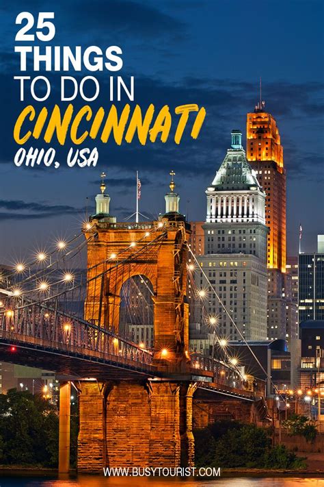 25 Best & Fun Things To Do In Cincinnati (Ohio) | Ohio travel, Cool places to visit, Cincinnati ohio