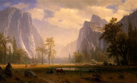 Looking Up The Yosemite Valley, 1865 - Albert Bierstadt - WikiArt.org