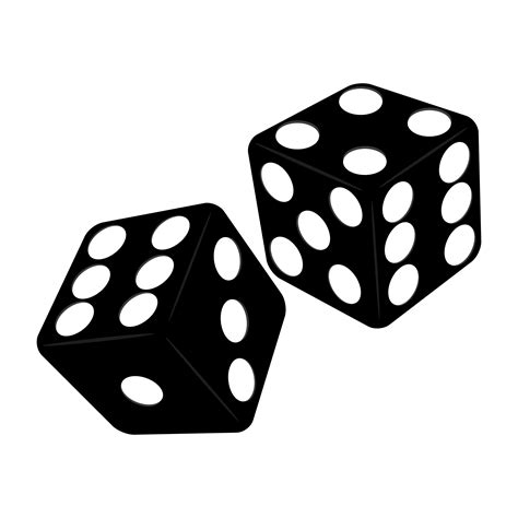 Dice Svg Two Dice Svg Black and White Dice Svg Casino - Etsy Canada