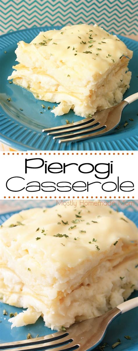 Pierogi Casserole - Mostly Homemade Mom