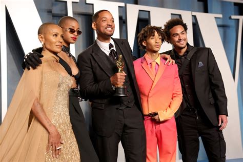 Will Smith Celebrates His Oscar Win With Family | POPSUGAR Celebrity