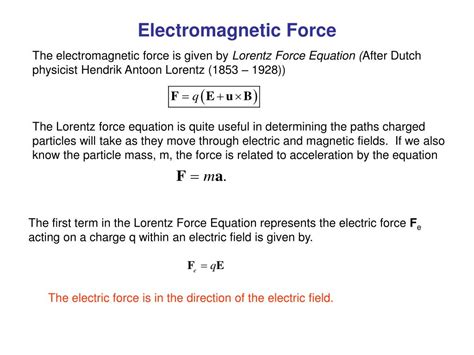 PPT - Electromagnetic Force PowerPoint Presentation - ID:734922