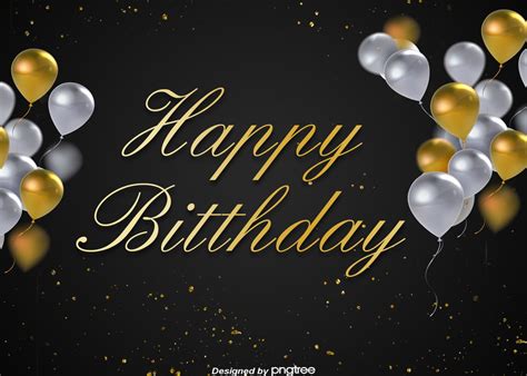 Happy Birthday Png Black Background / You can explore in this category ...