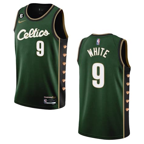 Boston Celtics Derrick White 2022-23 City Edition Dark Green Swingman Jersey – Www.nyjerseys.store