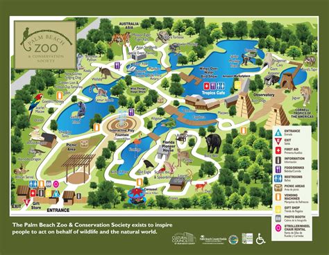 Zoos - West Palm Beach** - Zoos In Florida Map | Printable Maps