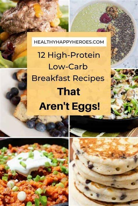 12 High Protein Low Carb Breakfast Ideas Without Eggs You'll Love - Empty Nest Bliss