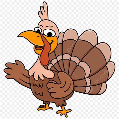 Gambar Clipart Kalkun Thanksgiving Memperkenalkan Kalkun Kartun Untuk ...