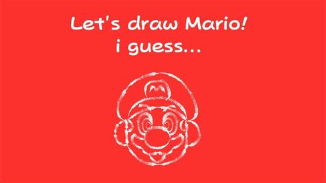 Mario Drawing Song But The Lyrics Are Taken Literally... - YouTube