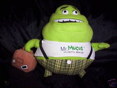 Mucinex Mr. Mucus Plush Doll Drug Rep Advertising | #42049602