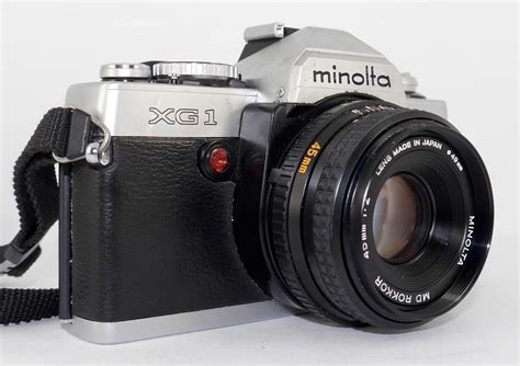 Minolta XG1 35mm film camera complete with Minolta MD Rokkor | Etsy ...