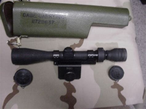 M14/M21 Sniper Scope With M14 Mount For Sale at GunAuction.com - 10340767