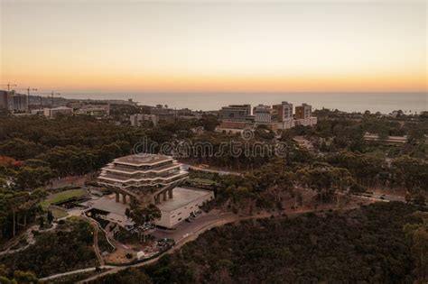 Aerial View of Geisel Library and UCSD Campus Editorial Stock Photo - Image of library, design ...