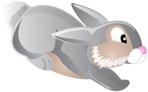 Rabbit Cartoon Clip art - Jumping Bunny Cartoon Transparent Clip Art PNG Image png download ...