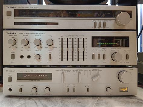 Technics ( Integrated Amplifier + Space Dimensions Controller + Stereo Tuner ), Audio, Soundbars ...