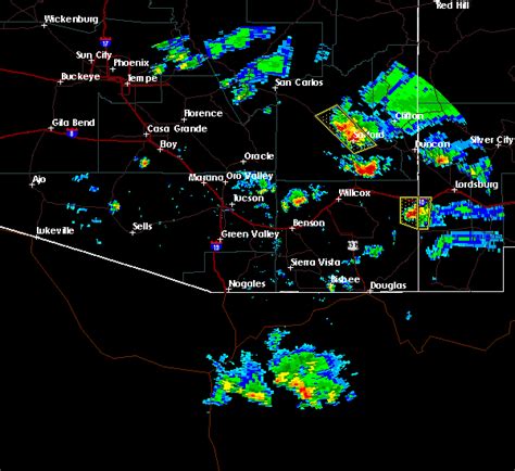 Interactive Hail Maps - Hail Map for San Simon, AZ