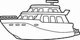 Yacht Coloring Page A Free Educational Print  Vrogueco sketch template