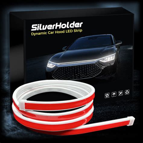 SilverHolder Dynamic White Car Hood LED Strip – SilverHolder