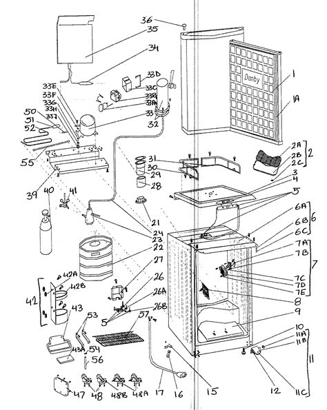 Danby Kegerator Parts Diagram - Wiring Diagram Pictures