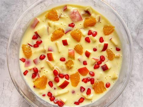 Fruit Custard | Mix Fruit Custard Recipe - Candid Treat