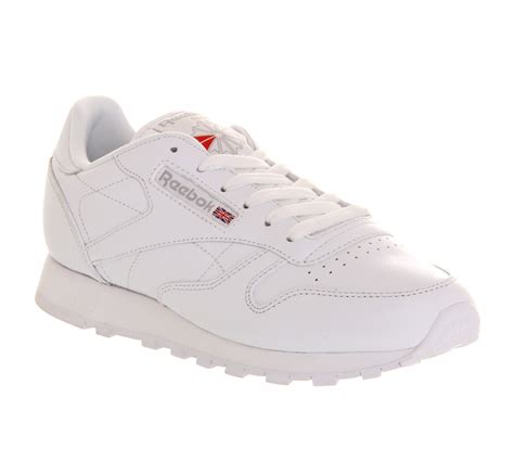 Reebok Classic Leather Trainers (w) in White | Lyst