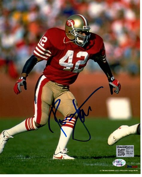 Ronnie Lott, #42 San Francisco 49ers | Ronnie lott, Cincinnati reds baseball, Nfl carolina panthers