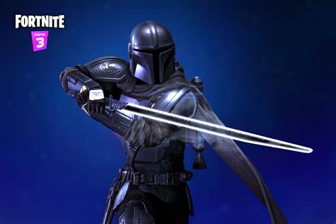 The Mandalorian's Darksaber may be coming to Fortnite Chapter 3 to celebrate Star Wars day